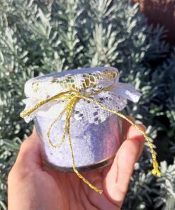 DIY levendulás fürdősó csomag